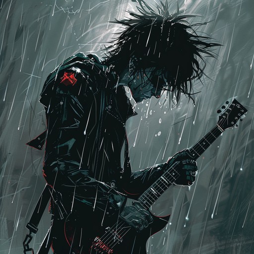 A powerful and gritty instrumental track showcasing the raw emotions of a broken heart. Intense guitar riffs and a dynamic punk rhythm convey a profound sense of loss and despair, while melancholic harmonies add depth to the sorrowful tone. This piece immerses the listener in an emotional punk rock journey through the pain of heartbreak.