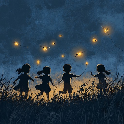 This instrumental piece blends whimsical melodies with classic americana folk, evoking the carefree joy of dancing under the glow of fireflies on warm summer evenings.