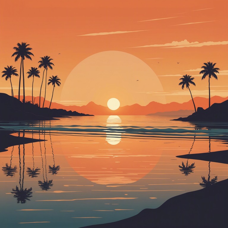 This track encapsulates the spirit of a summer evening by the beach, where waves gently crash, and the horizon glows with a deep orange hue. With an emphasis on synthesizers to create a warm, enveloping sound, the song transmits the freedom and light heartedness of a summer's day fading into night.