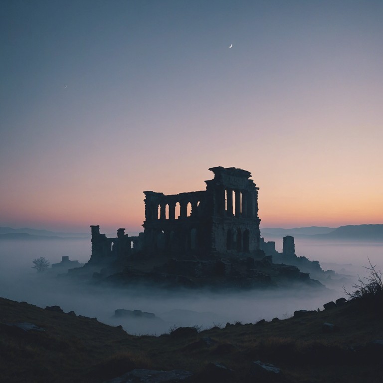 This track evokes the deep and solemn history of ancient civilizations, blending traditional orchestral sounds with a sweeping emotional narrative that transports the listener to lost ages of splendor and mystery.