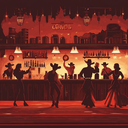 This uplifting composition captures the festive spirit of a cowboy saloon; banjo tunes and dynamic beats create a lively atmosphere perfect for celebrating under a desert sky