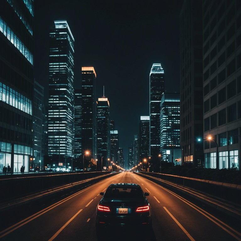 Imagine yourself cruising through the city late a night, windows down, as the laid back, mellow beats of smooth phonk flow from the speakers, setting a perfect chill vibe. The streets are alive with twinkling lights and the air is cool. The track features deep bass lines and a synthesized melody that captures the essence of a peaceful, urban night.