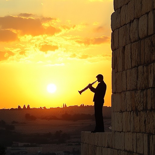 An evocative klezmer instrumental that takes listeners on a mystical journey through the spiritual heart of jewish tradition, blending soulful melodies with rich harmonic textures to evoke feelings of introspection and connection with heritage.