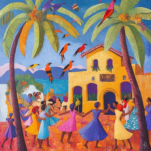 Take a musical journey to a lively tropical fiesta with this enchanting salsa track. Exotic rhythms and vibrant beats create an irresistible dance atmosphere, making every moment feel like a joyful celebration in the heart of a tropical paradise.