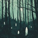 raw, eerie folk with whispering forest spirits