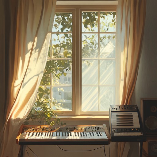 An uplifting bedroom pop instrumental that captures the essence of a sunny morning, filling your room with light and happiness. The melodies are gentle and soothing, evoking feelings of contentment and optimism for the day ahead.