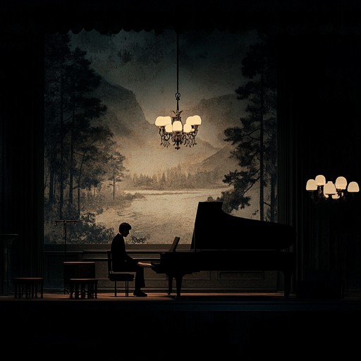 This track blends a hauntingly beautiful piano melody with the theatrical and bittersweet aura of dark cabaret, creating an emotional narrative that evokes a sense of nostalgia and heartwarming melancholy. Gentle accordion accents weave through the piece, adding a layer of vintage charm amidst the shadows of the melody.