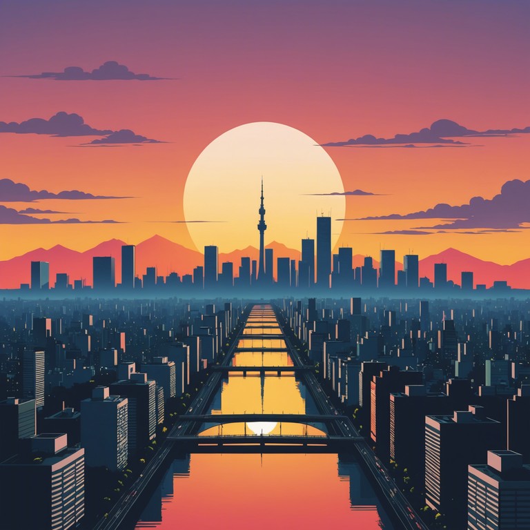 Embrace the serene vibes of tokyo with sunset dreams, a smooth blend of elegant jpop instrumentals that captures the ethereal beauty of a city sunset. The track layers soft synthesizer melodies over a steady, comforting beat, imagining a peaceful walk through shinjuku's bustling streets as dusk falls. The music perfectly encapsulates the modern heart and timeless soul of tokyo, offering listeners a soothing escape into musical bliss.