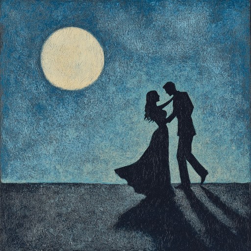 Under the soft glow of the moon, this composition tenderly conveys emotions of love and longing through the interplay between a heartfelt violin and a soulful piano. The music captures the intimacy and depth of romantic connections, evoking a sense of warmth and nostalgia