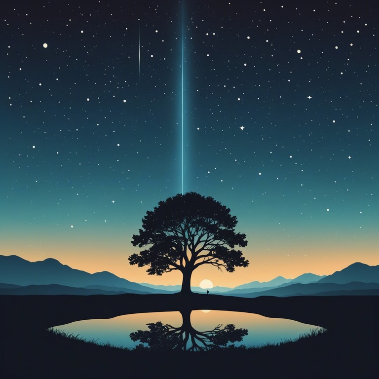 In this composition, the aim is to capture the essence of spirituality meshed with the intangible allure of the ether. Using a minimalist approach, the track will feature airy synth pads that rise and fall like the breath of the universe, enveloped in a serene soundscape that invites deep contemplation and inner peace.