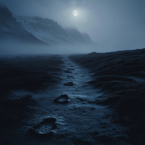 A captivating instrumental track featuring percussive stomps and eerie ambient tones that guide the listener through fog laden, mysterious landscapes. A captivating instrumental track featuring percussive stomps and eerie ambient tones that guide the listener through fog laden, mysterious landscapes.
