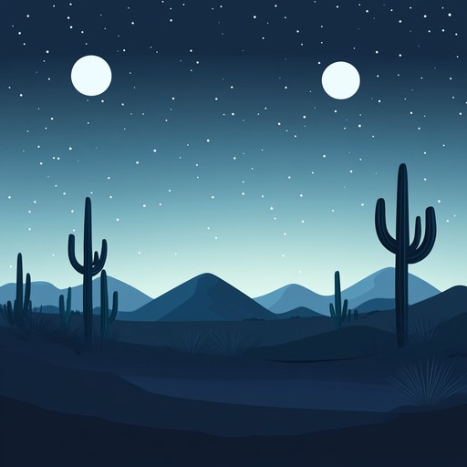 This instrumental track captures a dreamy and surreal road trip under a moonlit desert sky, blending traditional americana with psychedelic elements. Ethereal slide guitar melodies and hypnotic bass lines create an immersive atmosphere, transporting the listener to vast, open landscapes bathed in moonlight.