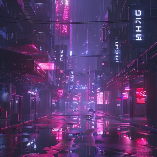 A venture into an ever brooding cityscape where neon lights cast ominous shadows. The synthesizer leads with dark, immersive melodies that evoke feelings of isolation and future tech desolation.