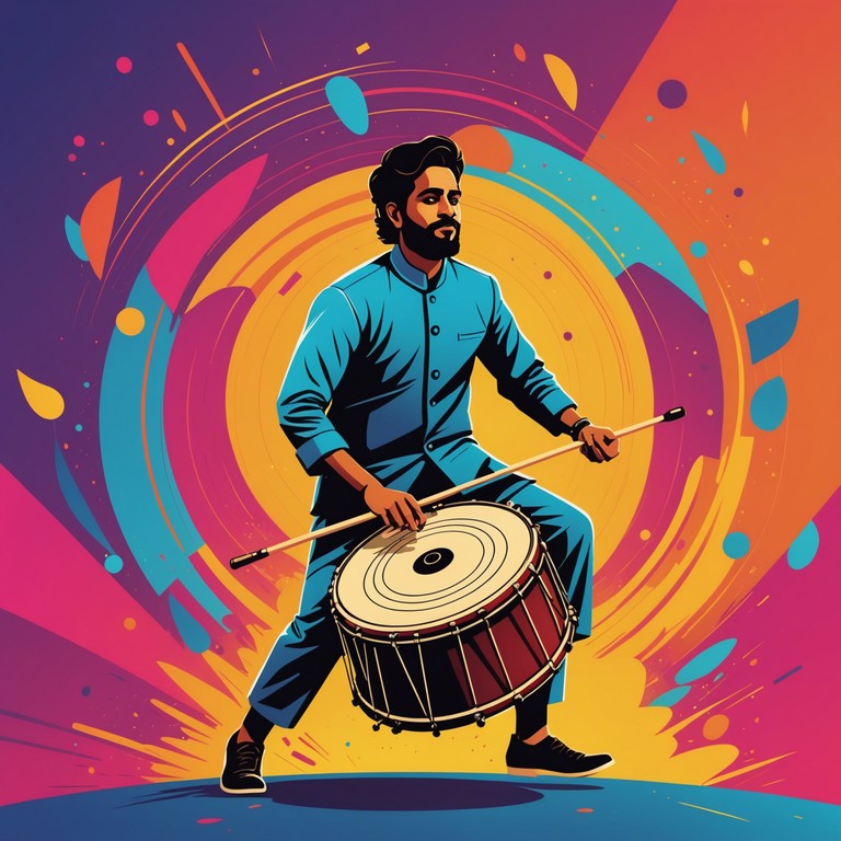 Blending cutting edge electronic sounds with the timeless rhythms of the dhol, this track encapsulates a celebration of punjab fused with a rejuvenated modern sound.