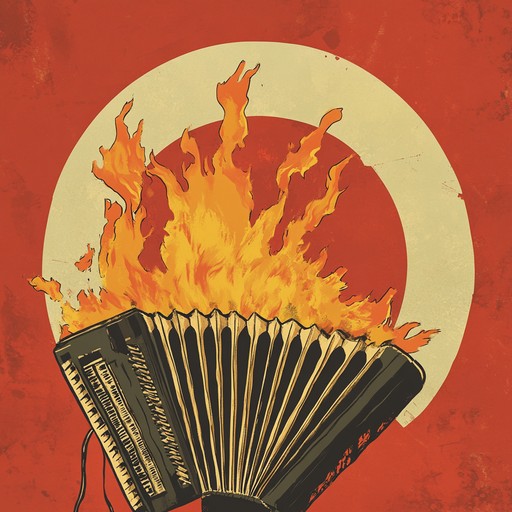 An instrumental polka piece that fuses traditional eastern european rhythms with contemporary rebellious energy, creating a vibrant and defiant anthem. The music features lively accordion melodies, driving tuba basslines, and dynamic percussion, embodying the spirit of resistance and uprising.