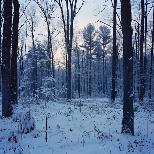 Immerse yourself in a cinematic soundscape crafted with a reflective orchestral arrangement that captures the quiet beauty of winter. The music blends gentle strings, melancholic woodwinds, and soft piano, evoking distant memories and serene snowy vistas.