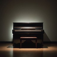 a gentle, soul stirring piano melody