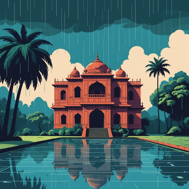 This instrumental track combines the energetic beats of rock with the intricate melodic structures of indian raga, creating a powerful fusion that is both modern and deep rooted in cultural tradition. It’s designed to evoke the dynamic spirit of a monsoon, bringing both the fierceness and the refreshment of the rain.