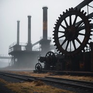 sonic landscape of industrial decay.