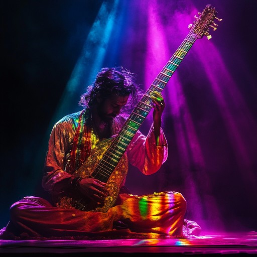 Feel energized as electric sitar and rocking rhythms combine to create a powerful and triumphant soundscape.