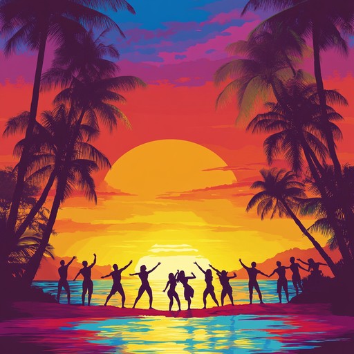 An energetic and rhythmic instrumental calypso piece that captures the essence of tropical euphoria, with lively steel drums, vibrant melodies, and infectious rhythms that transport listeners to sun soaked beaches and festive island celebrations.