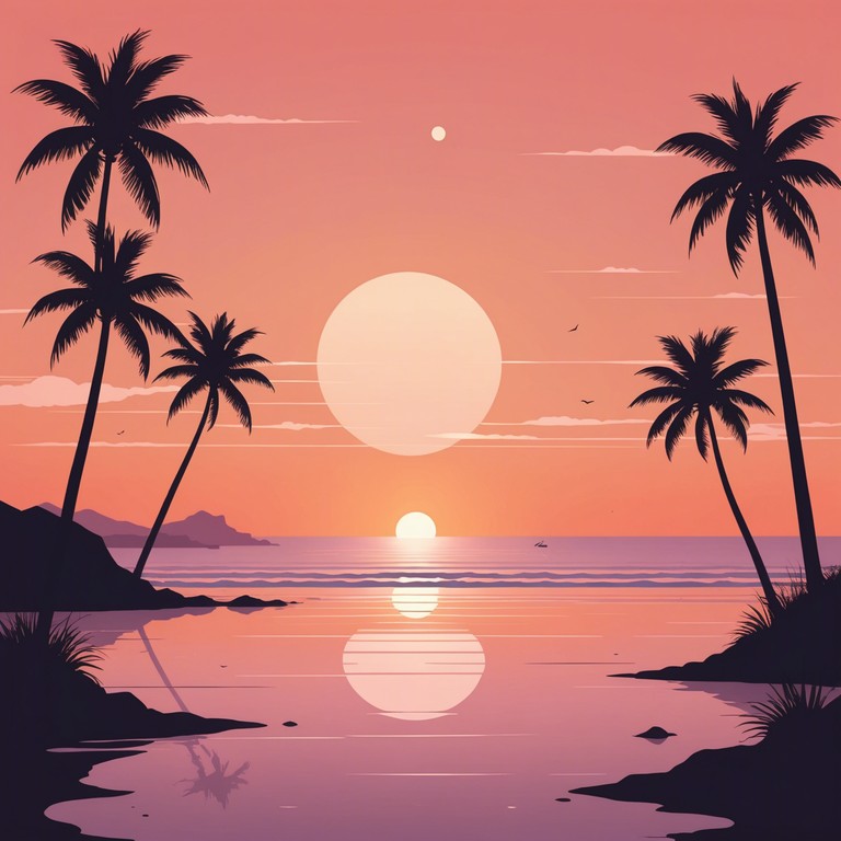 In this composition, acoustic guitars softly intertwine with mellow synth melodies creating a backdrop reminiscent of a tranquil sunset. The gentle rhythmic pulsing and airy backdrop provide a soothing chill pop rock experience, perfect for unwinding after a long day or setting a serene mood in any environment.