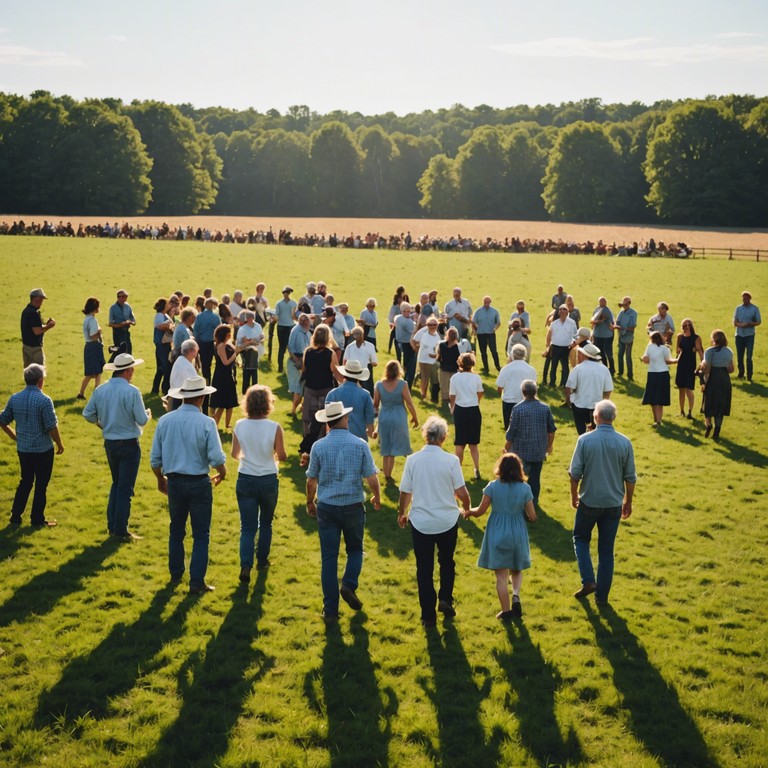 A composition where every note of the banjo breathes life into scenes of sprawling, golden fields under the sun, filling the heart with warmth and an unstoppable urge to dance.