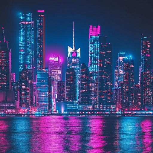 An upbeat instrumental electro song that captures the excitement and vibrancy of a futuristic city at night. Pulsating synths, driving beats, and shimmering melodies evoke a grand celebration under glowing neon lights.