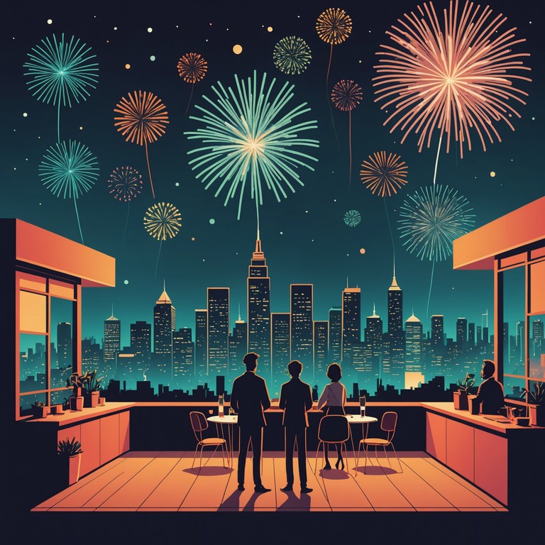 Delve deeper into the heart of the metropolis where every beat of the synthesizer amplifies the excitement and the essence of celebration, mirroring the energy of a city that never sleeps. It's a soundtrack for urban adventurers and nightlife revelers alike, marking moments of joy and togetherness.