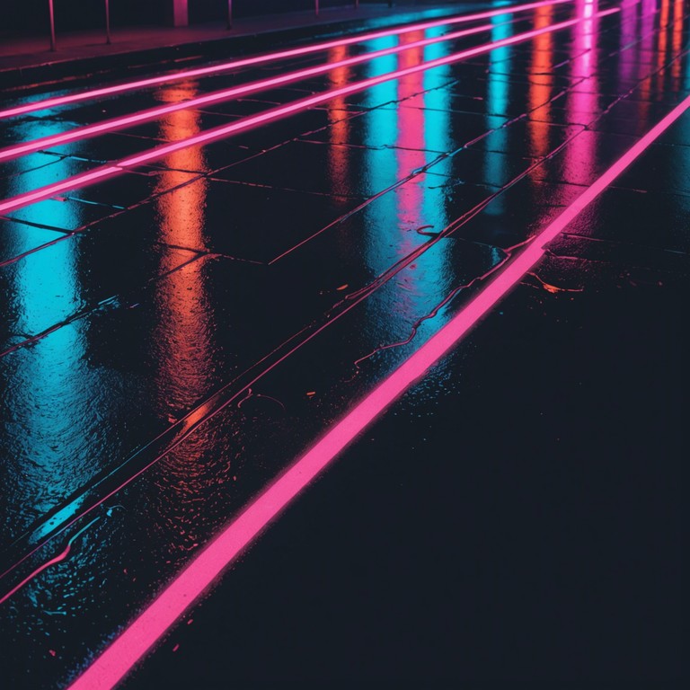 Imagine cruising through a bustling city at night; neon signs flicker as the rhythmic pulse of electronic synth waves captures the essence of urban excitement. This alternative beat enhances that vibrant city feel with a bit more pop and groove emphasis.