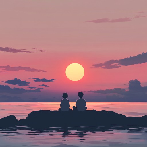 Capture the essence of early morning in an anime world with soft piano and gentle strings, creating a reflective atmosphere perfect for character introspection and emotional depth.