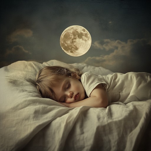 A serene and melodic instrumental crafted to help children relax and easily drift into slumber. This piece features soft lullaby like melodies with gentle instrumentation designed to foster a sense of peace and calm. Perfect for creating a comforting bedtime environment.