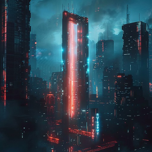 Featuring fast paced drum patterns and iconic synth melodies, this track captures the essence of a neon lit rebellion in a futuristic city. Expect heavy use of arpeggiators, layered synths, and punchy basslines. The dynamic energy drives the listener through a landscape of pulsating lights and electrifying sounds, perfect for any retro futuristic setting.