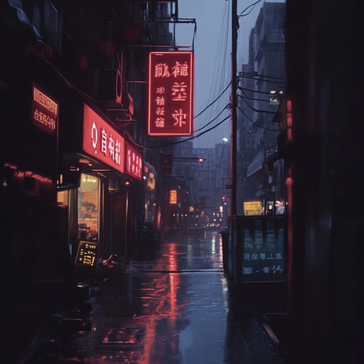 This track features a blend of deep, atmospheric synth pads and gritty beats, creating a reflective yet chilled out grime piece. The composition underscores the contrasts of urban life at twilight, evoking a sense of quiet contemplation amidst the bustling cityscape.