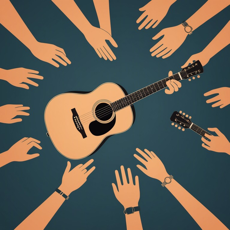 An instrumental track where folk music meets a slight modern edge to foster unity and progression. With its gentle plucks of acoustic guitar strings, the song promotes a sense of community and forward thinking, while staying true to its cultural roots, proving that tradition can flow harmoniously with innovation.