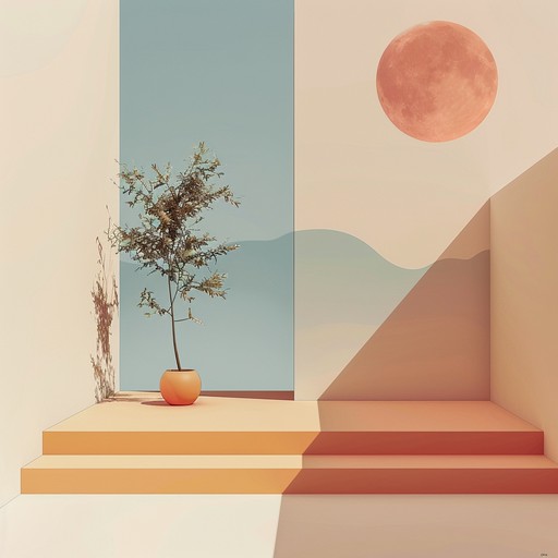 This track features a vibrant, sunny atmosphere expressed through minimalist electronic grooves. The melody is simple yet infectious, with a repetitive synth pattern supporting airy, vibrant beats. The sound layers mingle harmoniously, providing an uplifting, feel good sensation, evoking images of open spaces and sunlight.