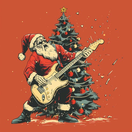 Celebrate the holidays with a relentless and festive hardcore punk sound that blends upbeat, catchy riffs with powerful, driving rhythms and aggressive vocals. Perfect for rocking out during the holiday season with a rebellious spirit.