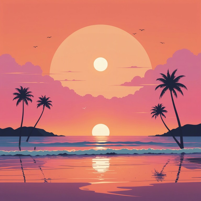 Imagine a laid back dub track that encapsulates the warmth and serenity of a tropical sunset. Using a blend of melodic basslines and soothing rhythms, this track oozes the peaceful vibe of an evening on a sun drenched beach.