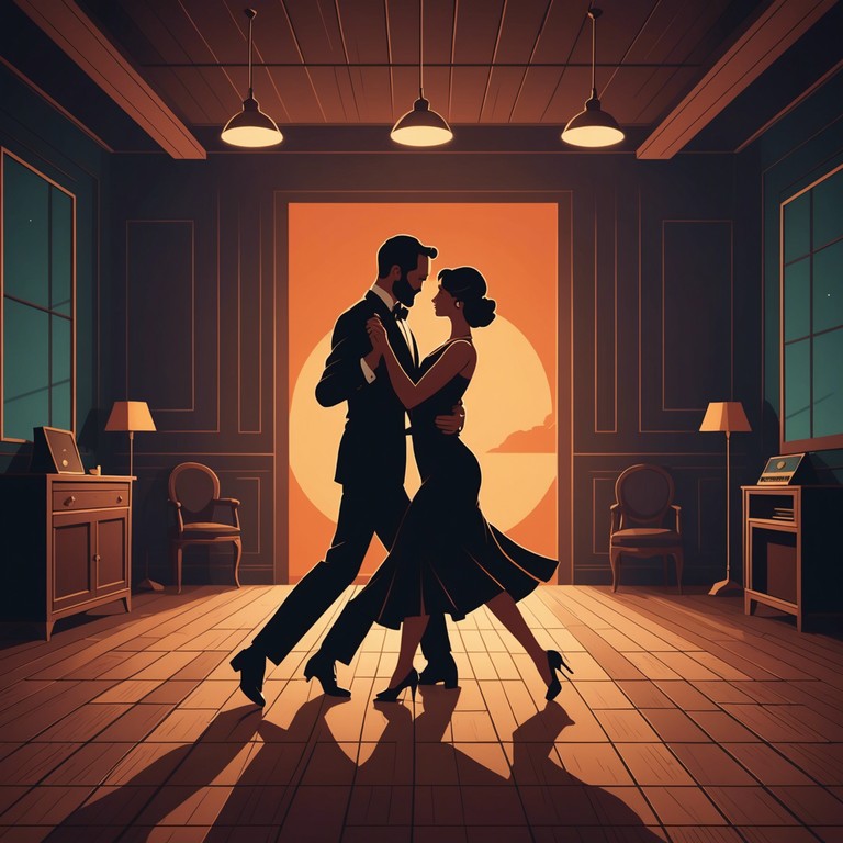 This composition captures the essence of a poignant reunion between lovers who have been physically apart, manifesting a deep emotional connection through the traditional rhythm of tango. The music swirls with longing and eventual joy, offering a nostalgic yet uplifting experience.