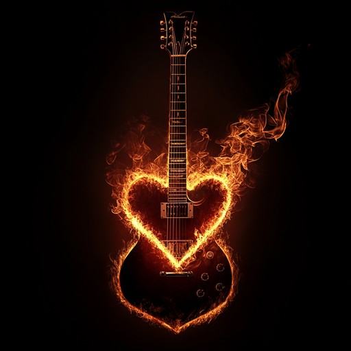 Blending soft harmonic melodies with powerful metal riffs, this instrumental captures the essence of a love symphony within the heavy metal genre.