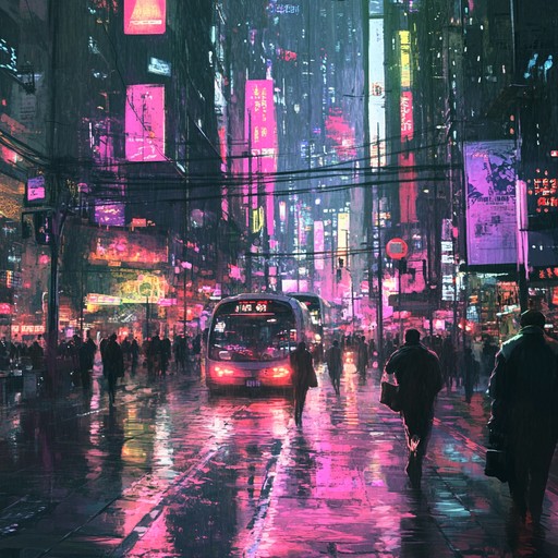 Experience the eclectic energy of the urban night, blending diverse rhythms and vibrant ambiance. This instrumental track fuses street sounds, jazzy beats, electronic pulses, and ethnic elements to create a dynamic metropolitan vibe.