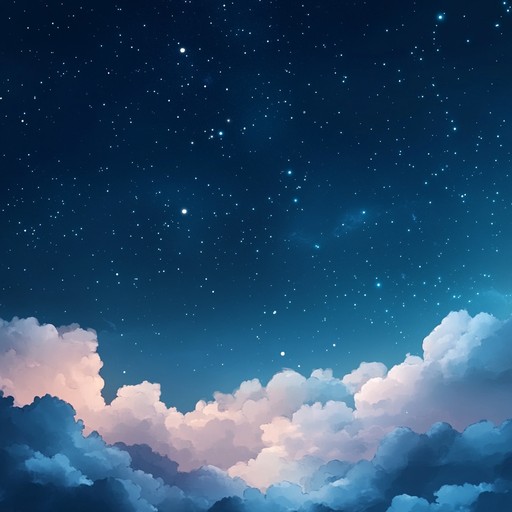 This instrumental piece features gentle operatic melodies set in a celestial soundscape, designed to evoke tranquility and relaxation. With soft soaring soprano lines and the calming resonance of lush strings, the composition effortlessly transports listeners to a serenely peaceful place. Ideal for relaxation and meditation, it captures the quiet beauty of a night sky filled with stars.