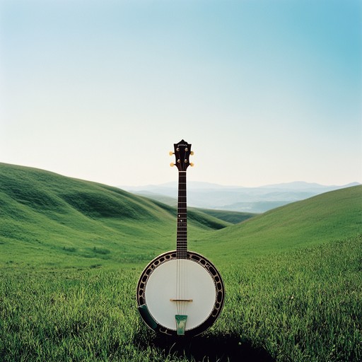 A lively bluegrass instrumental centered around dynamic banjo playing, evoking feelings of confidence and the exhilaration of traversing the beautiful appalachian landscapes. The music paints a picture of freedom and the joy of movement in nature.