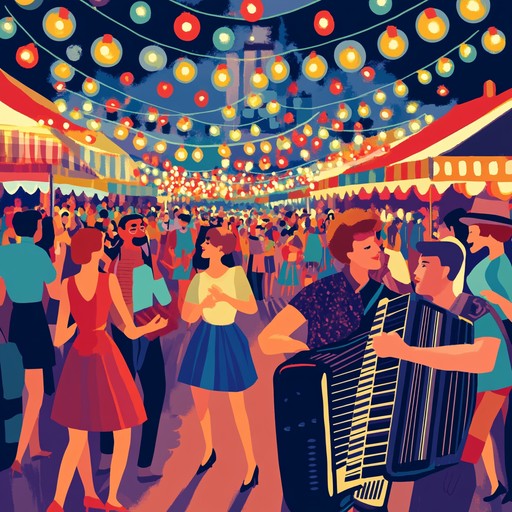 An energetic instrumental german schlager track that blends traditional melodies with modern rhythms, evoking the lively atmosphere of german festivals and celebrations. The song features a bright accordion leading the melody over a driving beat and lively brass accompaniments, creating an uplifting and danceable tune that captures the spirit of joy and togetherness.