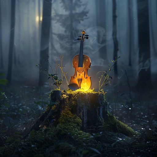 Experience the bittersweet beauty of a forgotten era through ethereal violin strains. This ambient journey conjures whimsical sorrows and magical nostalgia, creating an enchanting blend that captures the heart's longing for mystical yesteryears.