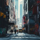 fast paced beat with aggressive urban street vibe