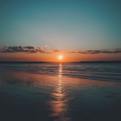 A calming instrumental blending gentle guitar strums with smooth bass lines, creating a mellow soundscape that evokes warm, nostalgic summer evenings. Ideal for unwinding and peaceful relaxation.