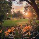 calm, serene morning, awakening nature’s chorus.