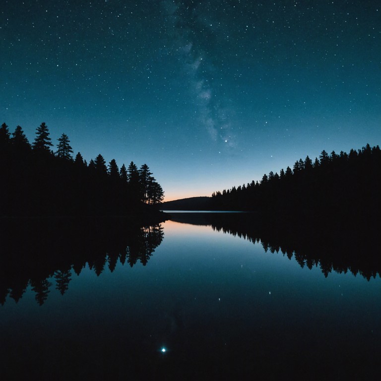 Emulating the interaction of moonlight with a gentle lake, this piano sonata offers a musical representation of night's beauty and quiet, promoting a deep reflective state and a sense of peace.