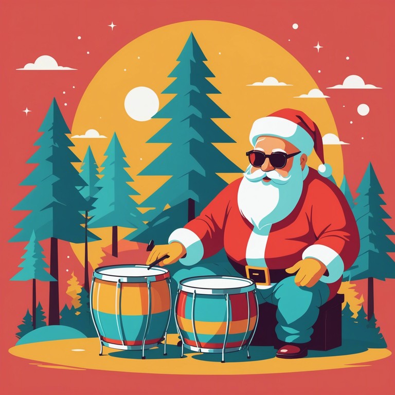 This track blends traditional holiday sounds with funky beats and unexpected rhythmic twists to create a festive yet modern sonic experience. It encapsulates the warmth of holiday music with the freshness of contemporary rhythms, making it an instant classic for both traditional and modern music lovers.